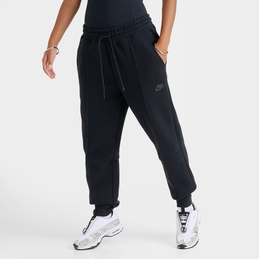 Nike Women's Small Black Sportswear Tech Fleece Jogger Pants Athleisure Work Out